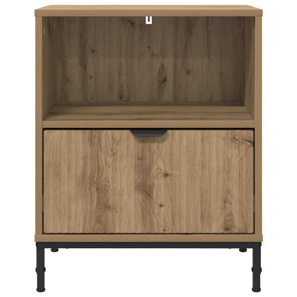vidaXL Nightstand Artisan Oak 49 x 36 x 61 cm Engineered Wood