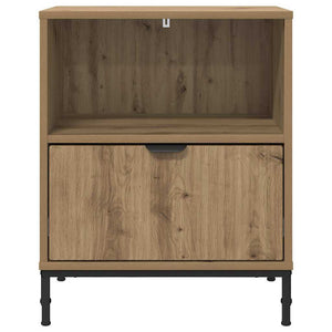 vidaXL Nightstand 2 pcs Artisan Oak 49 x 36 x 61 cm Engineered Wood
