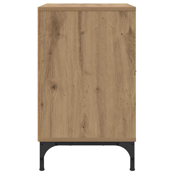 vidaXL Nightstand 2 pcs Artisan Oak 49 x 36 x 61 cm Engineered Wood
