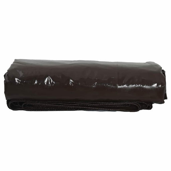 Plane Braun 650g/m² PVC-beschichtet 2x3m