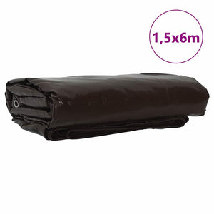 Braun PVC Plane 1,5 x 6 m, 650g/m²