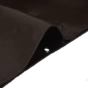 Braune PVC-beschichtete Plane – 1,5 x 20m