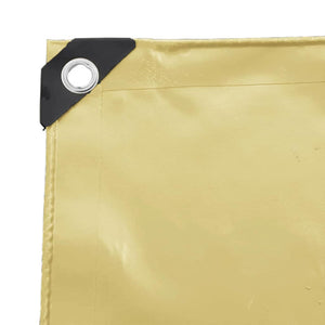 vidaXL Tarp 650g/m² Beige 3 x 6 m Canvas with PVC Coating
