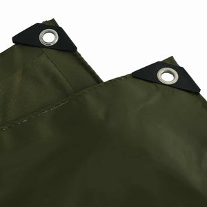 vidaXL Tarp 650g/m² Olive Green 5 x 5 m Canvas with PVC Coating