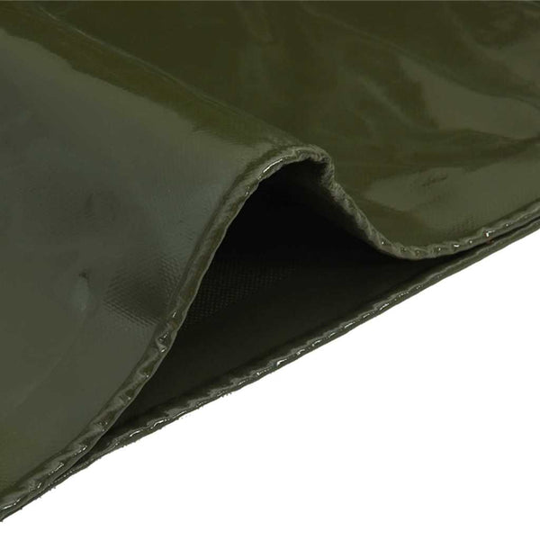 vidaXL Tarpaulin 650g / m² Olive Green 5 x 8 m Canvas with PVC Coating