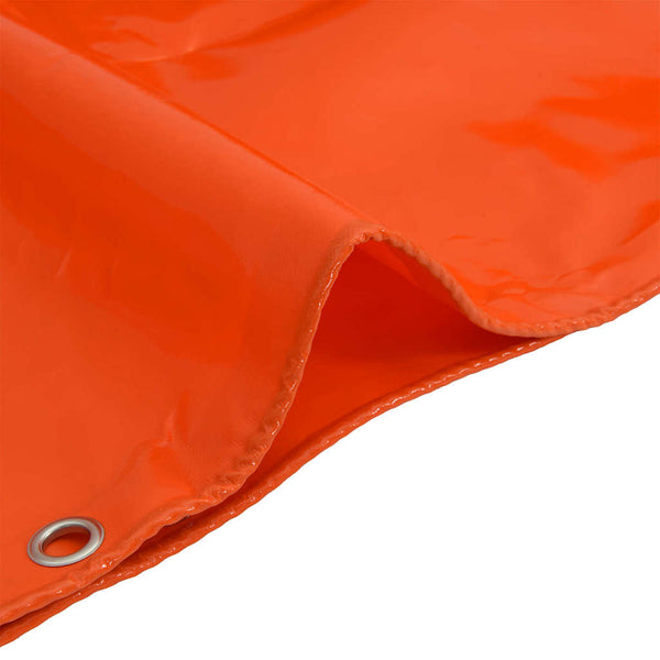 vidaXL Tarpaulin 650g/m² Orange 3.5 x 5 m PVC-Coated Canvas