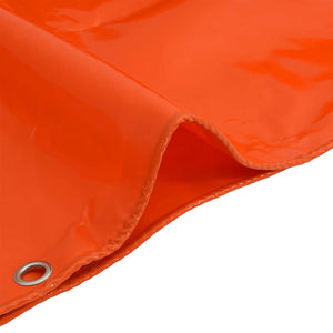 vidaXL Tarp 650g / m² Orange 1.5 x 2 m Canvas with PVC Coating