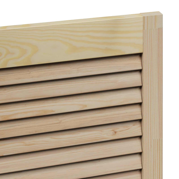 vidaXL Cabinet Door 4 pcs Natural 49.5 x 2.1 x 110 cm Solid Pine Wood