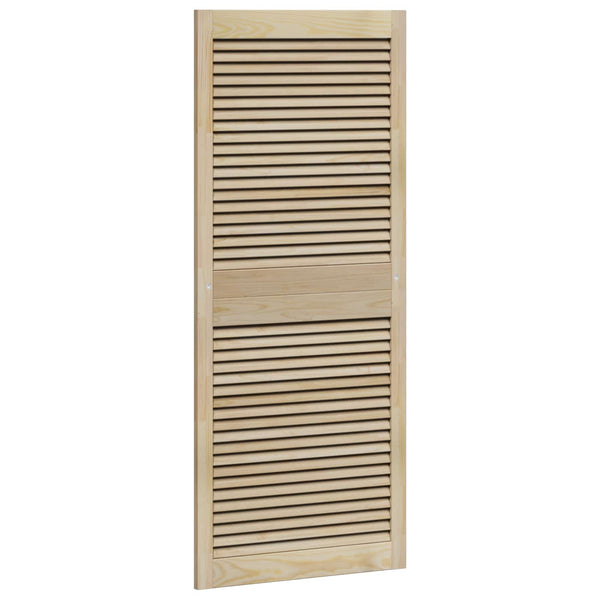 vidaXL Cabinet Doors with Door 4 pcs Natural 140.5 x 2.1 x 59.5 cm