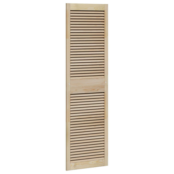vidaXL Cabinet Door 4 pcs Natural 170 x 2.1 x 49.5 cm Solid Pine Wood