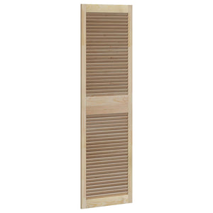 vidaXL Cabinet Door 4 pcs Natural 170 x 2.1 x 49.5 cm Solid Pine Wood