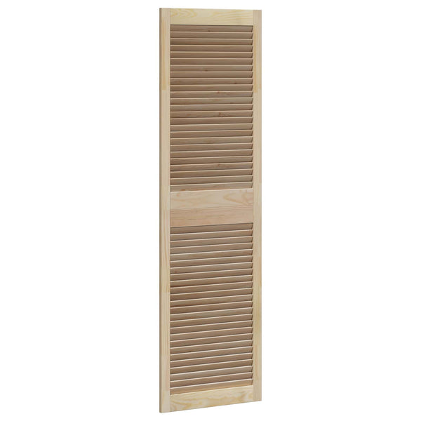 vidaXL Cabinet Door 4 pcs Natural 170 x 2.1 x 49.5 cm Solid Pine Wood