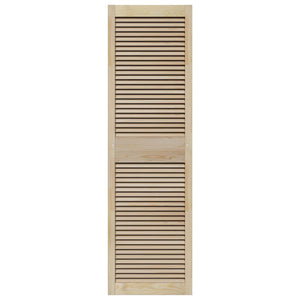vidaXL Cabinet Door 4 pcs Natural 170 x 2.1 x 49.5 cm Solid Pine Wood