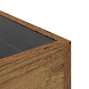 vidaXL Coffee Table Reclaimed Wood 40 x 40 x 30 cm Engineered Wood