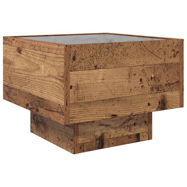 vidaXL Coffee Table Reclaimed Wood 40 x 40 x 30 cm Engineered Wood