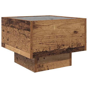 vidaXL Coffee Table Reclaimed Wood 40 x 40 x 30 cm Engineered Wood