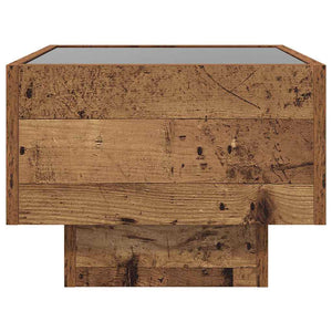 vidaXL Coffee Table Reclaimed Wood 40 x 40 x 30 cm Engineered Wood