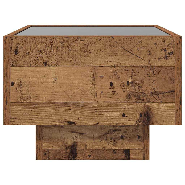 vidaXL Coffee Table Reclaimed Wood 40 x 40 x 30 cm Engineered Wood