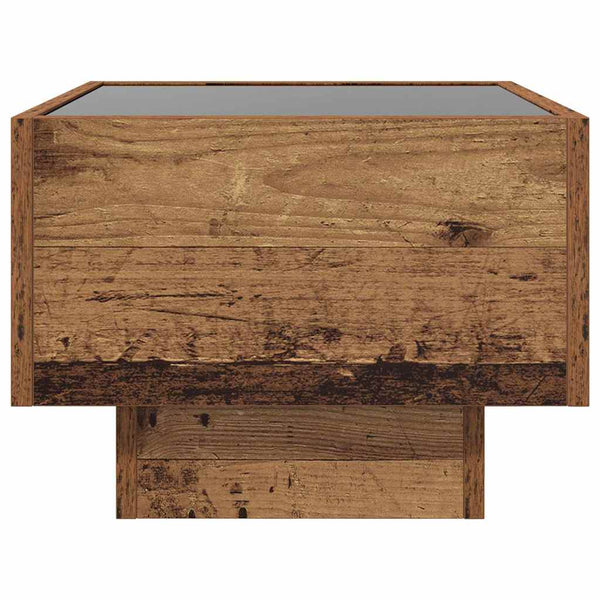vidaXL Coffee Table Reclaimed Wood 40 x 40 x 30 cm Engineered Wood