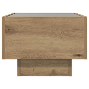 vidaXL Coffee Table Artisan Oak 40 x 40 x 30 cm Engineered Wood