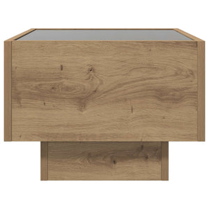 vidaXL Coffee Table Artisan Oak 40 x 40 x 30 cm Engineered Wood