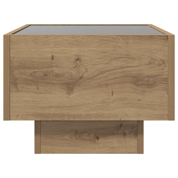 vidaXL Coffee Table Artisan Oak 40 x 40 x 30 cm Engineered Wood