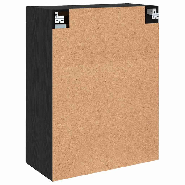 vidaXL Wall-Mounted Cabinets 2 pcs Black Oak Look