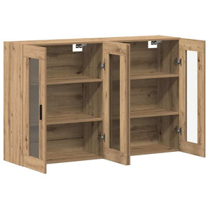 vidaXL Wall-Mounted Cabinets 2 pcs Artisan Oak 69.5x34x90 cm