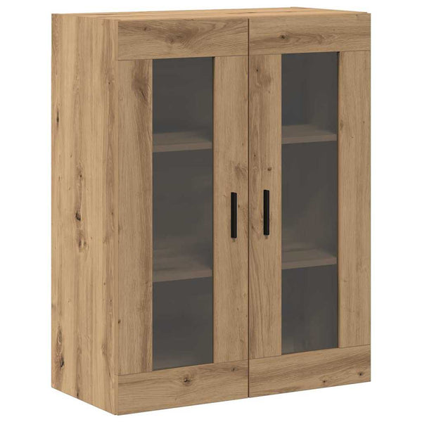 vidaXL Wall-Mounted Cabinets 2 pcs Artisan Oak 69.5x34x90 cm