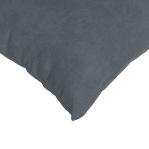 vidaXL Sofa Cushions 2 pcs Dark Grey 50 x 30 cm Corduroy