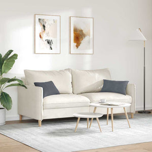 vidaXL Sofa Cushions 2 pcs Dark Grey 50 x 30 cm Corduroy