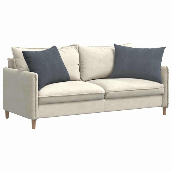 vidaXL Sofa Cushions 2 pcs Dark Grey 70 x 50 cm Corduroy