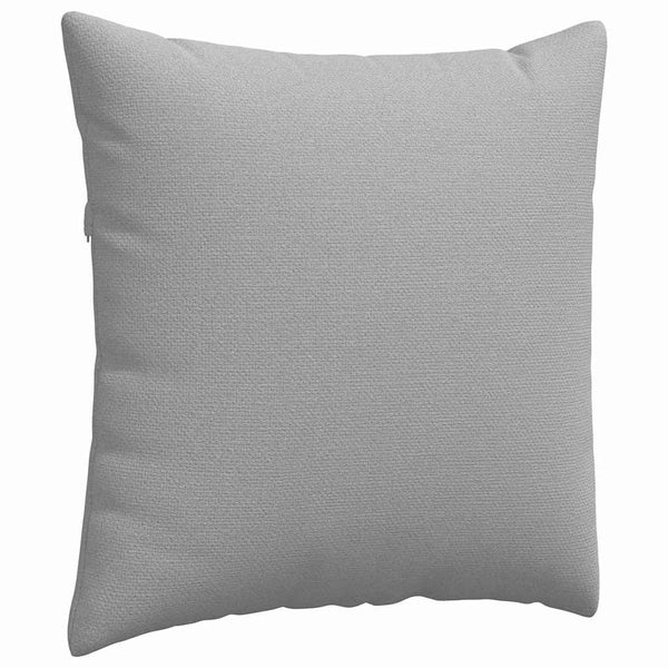 vidaXL Sofa Cushions 2 pcs Cloud Grey 60 x 60 cm Fabric