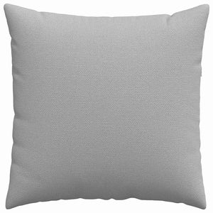 vidaXL Sofa Cushions 2 pcs Cloud Grey 60 x 60 cm Fabric