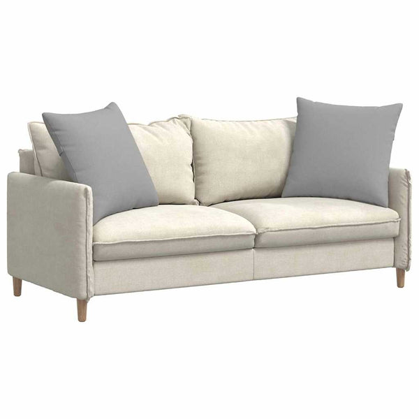 vidaXL Sofa Cushions 2 pcs Cloud Grey 60 x 60 cm Fabric