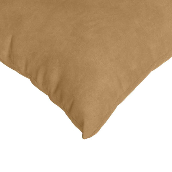 vidaXL Sofa Cushions 2 pcs Brown 60 x 60 cm Corduroy Fabric