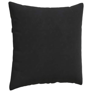 Sofakissen Set Schwarz Cord 80x80cm