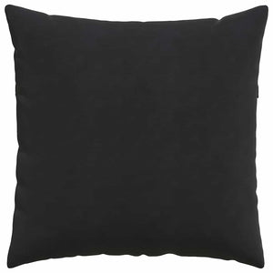 Sofakissen Set Schwarz Cord 80x80cm
