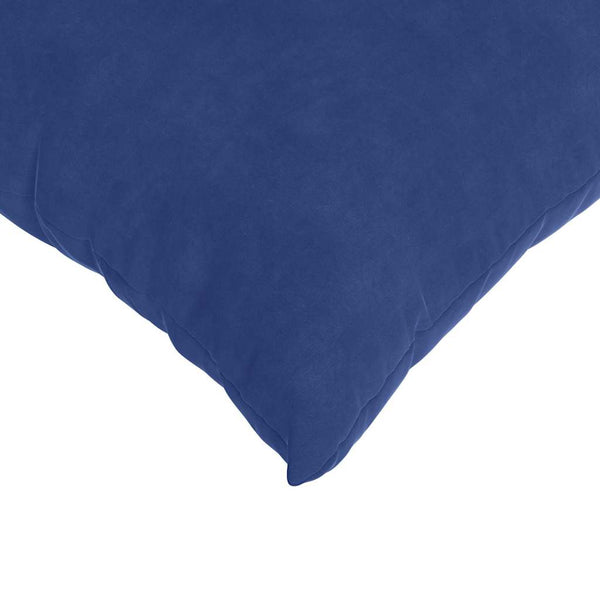 Sofakissen 2er Set Polizeiblau Cord 80x80