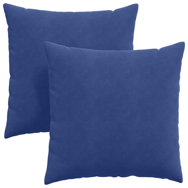 Sofakissen 2er Set Polizeiblau Cord 80x80