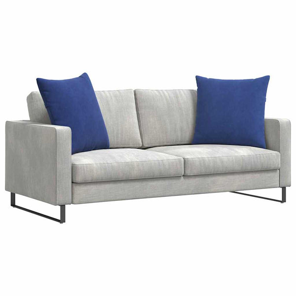 Sofakissen 2er Set Polizeiblau Cord 80x80