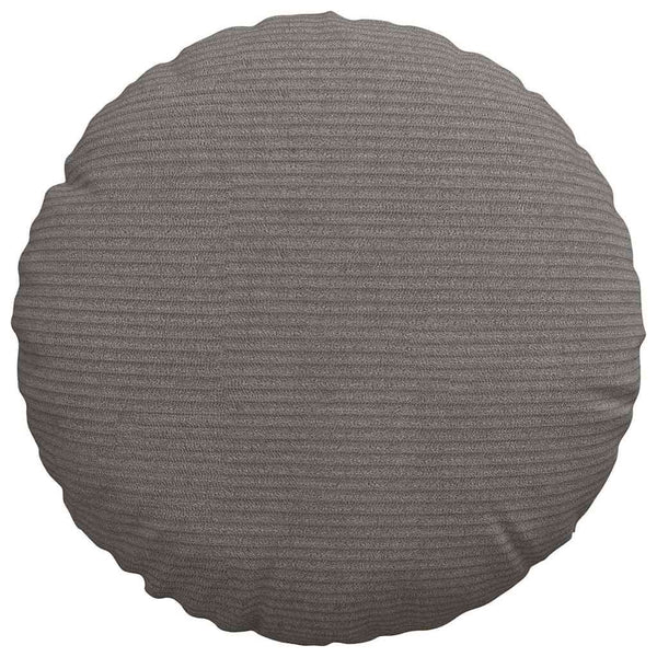 Sitzkissen 2er-Set Hellgrau Cord