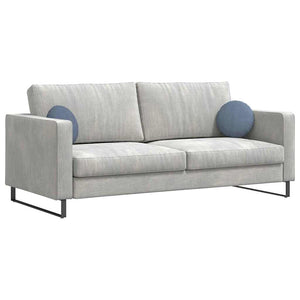 Sitzkissen 2er Set Blau Cord