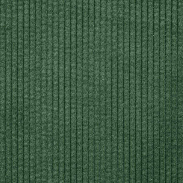 vidaXL Seat Cushions 2 pcs Dark Green Ø 40 cm Corduroy