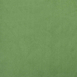 vidaXL Seat Cushions 2 pcs Light Green Ø50 x 19 cm Velvet
