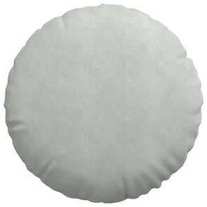 vidaXL Seat Cushions 2 pcs Light Grey Ø 80 x 29 cm Velvet