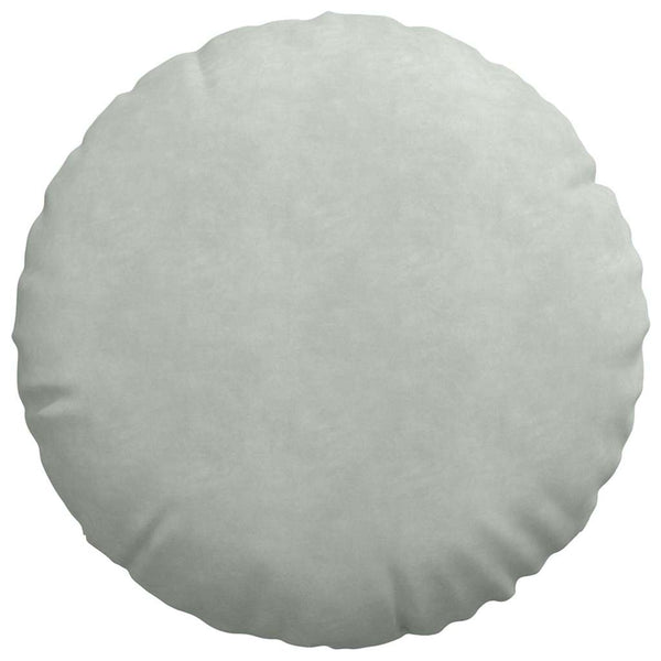vidaXL Seat Cushions 2 pcs Light Grey Ø 80 x 29 cm Velvet