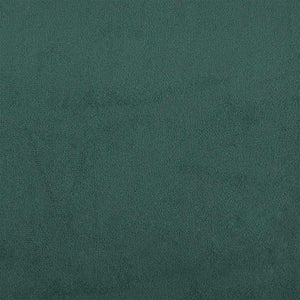 vidaXL Seat Cushions 2 pcs Dark Green Ø 80 x 29 cm Velvet