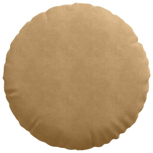 vidaXL Seat Cushions 2 pcs Brown Ø 80 x 29 cm Velvet