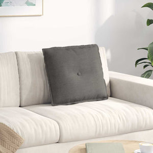 vidaXL Back Cushion Light Gray 50 x 45 cm Corduroy